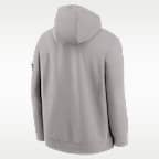 Ohio State Sideline Club Men's Nike College Pullover Hoodie