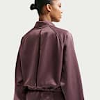 Nike Sportswear Women's Oversized Satin Coaches Jacket