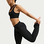 Pants Dri-FIT de tiro medio con falda en capas para mujer Nike Zenvy