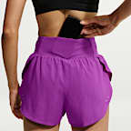 Nike Flow Women's Dri-FIT High-Waisted 2-in-1 Running Shorts