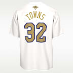 Karl-Anthony Towns New York Knicks Nike NBA Ring and Banner T-Shirt