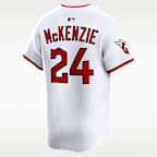 Triston Mckenzie Cleveland Guardians Men's Nike Dri-FIT ADV MLB Limited Jersey