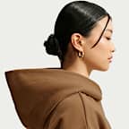 나이키 스튜디오 플리스 미디엄 웨이트 여성 오버사이즈 풀오버 후디