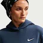 Sudadera con gorro sin cierre para mujer Nike Studio Fleece Medium Weight