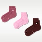 Nike Everyday Elevated Ankle Socks (3 Pairs)