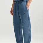 Pants de tejido Fleece con dobladillo abierto para hombre Nike Tech