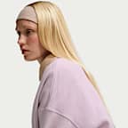 Nike Studio Fleece Medium Weight Women's Oversized Cropped Crew