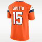 Nik Bonitto Denver Broncos Men's Nike Dri-FIT NFL Limited Jersey