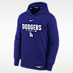 Los Angeles Dodgers Authentic Collection Big Kid's Therma-FIT MLB Hoodie