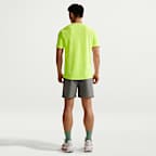 ナイキ マイラー メンズ Dri-FIT UV プロテクション ショートスリーブ ランニングトップ