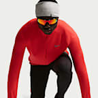 Playera de correr Nike Stride Dri-FIT de medio cierre para hombre