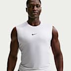 Playera de fitness ajustada sin mangas Dri-FIT para hombre Nike Pro