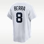 Jersey Nike Dri-FIT de la MLB Limited para hombre Yogi Berra New York Yankees Cooperstown