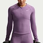 Nike Pro Sculpt Women's Dri-FIT 1/4-Zip Long-Sleeve Top