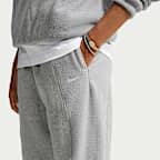 Nike Studio Fleece Heavyweight Plush Women's Oversized High-Rise Pants