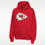 Sudadera con gorro sin cierre Nike de la NFL para niños talla grande Patrick Mahomes Kansas City Chiefs