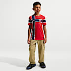 Norway 2026/27 Match Home Older Kids' Nike Aero-FIT Football Authentic Jersey