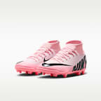 Nike Jr. Mercurial Superfly 9 Club Older Kids' MG High-Top Football Boot