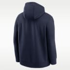 West Virginia Primetime Arched Club Men's Nike College Pullover Hoodie
