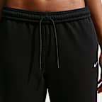 Nike Studio Fleece Lightweight "French Terry" Women's Mid-Rise Open-Hem Pants