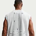 Nike Men's Loose Sleeveless Running T-Shirt