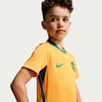 Australia 2026 Stadium Home Big Kids' Nike Dri-FIT Soccer Jersey