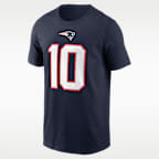 Drake Maye New England Patriots Men's Nike NFL T-Shirt