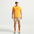 Nike Miler Men's Dri-FIT UV-Protection Short-Sleeve Running Top