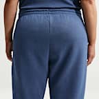 Pants de entrenamiento oversized de cintura alta para mujer (talla grande) Nike Sportswear Phoenix Fleece