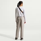 Nike MAVN Girls' Dri-FIT Ribbed Long-Sleeve Top