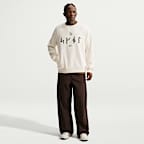 Sudadera de cuello redondo sin cierre Nike Dri-FIT de la NFL para hombre Minnesota Vikings Rivalries Collection Primary