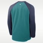 Seattle Mariners Authentic Collection Men's Nike Dri-FIT Pullover Crew