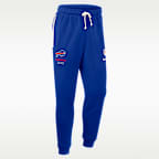 Pants Nike Dri-FIT de la NFL de pierna entallada para hombre Buffalo Bills Sideline Standard Issue