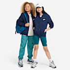 Nike Sportswear Club Big Kids' Fleece Full-Zip Hoodie