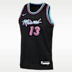 LeBron James Los Angeles Lakers City Edition Nike NBA Swingman Trikot für ältere Kinder