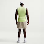 Playera de fitness ajustada sin mangas Dri-FIT para hombre Nike Pro