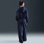 Pants de tiro alto de pierna amplia para mujer Nike Sportswear Phoenix Fleece