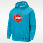 Oklahoma City Thunder City Edition Men's Nike Club Hoodie