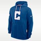 Sudadera con gorro sin cierre Nike Dri-FIT de la NFL para hombre Indianapolis Colts Initial Home Sideline