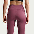 Nike Swift 7/8-løbeleggings med høj talje og lommer til kvinder