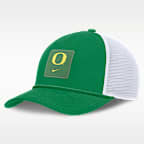 Gorra de rejilla universitaria ajustable Nike para hombre Oregon Sideline Gameday Rope