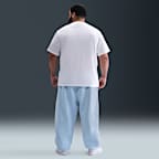 Pants de tejido Fleece con puños para hombre Nike Solo Swoosh