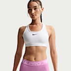 Nike Pro Sykkelshorts med mellomhøyt liv til dame (7,5 cm)