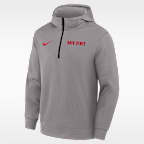 Ohio State Coaches Premium Men’s Nike Dri-FIT College 1/4-Zip Hoodie