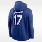 Shohei Ohtani Los Angeles Dodgers Club Men's Nike MLB Pullover Hoodie