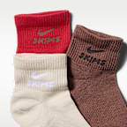 NikeSKIMS Dri-FIT quartersokken (3 paar)