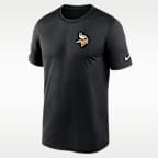 Playera Nike Dri-FIT de la NFL para hombre Minnesota Vikings Legend Small Logo