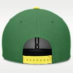 Oregon Legacy Script Men's Nike Dri-FIT College Adjustable Hat