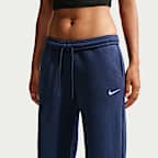 Nike Studio Fleece Medium Weight Women's Mid-Rise Wide-Leg Pants