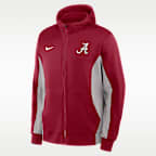 Alabama Courtside Men's Nike Dri-FIT College Full-Zip Jacket